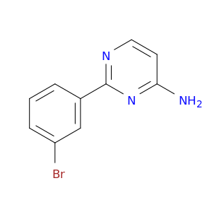 2-(3-bromophenyl)pyrimidin-4-amine