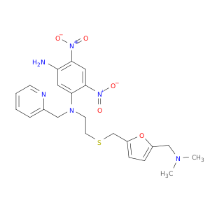 1,3-Benzenediamine,N1-[2-[[[5-[(dimethylamino)methyl]-2-furanyl]methyl]thio]ethyl]-4,6-dinitro-N3-(2-pyridinylmethyl)-