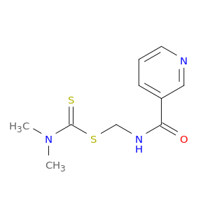 NICOTINAMIDOMETHYL DIMETHYLDITHIOCARBAMATE