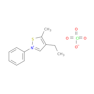 Isothiazolium, 4-ethyl-5-methyl-2-phenyl-, perchlorate