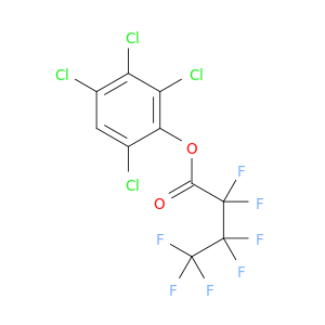 Butanoic acid, heptafluoro-, 2,3,4,6-tetrachlorophenyl ester