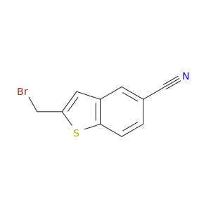 Benzo[b]thiophene-5-carbonitrile, 2-(bromomethyl)-
