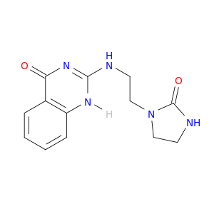 4(1H)-Quinazolinone, 2-[[2-(2-oxo-1-imidazolidinyl)ethyl]amino]-
