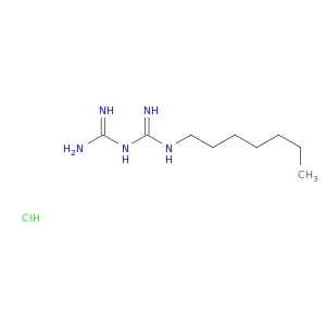 Imidodicarbonimidicdiamide, N-heptyl-, hydrochloride (1:1)