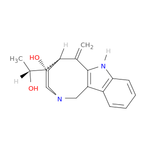 2,5-Ethano-2H-azocino[4,3-b]indole-4-methanol,1,3,4,5,6,7-hexahydro-4-hydroxy-a-methyl-6-methylene-, (aR,4R,5S)- (9CI)