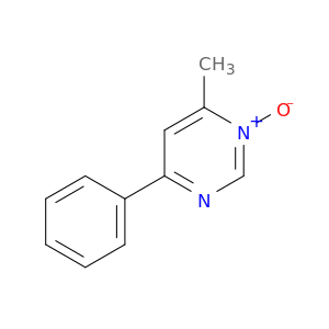 Pyrimidine, 4-methyl-6-phenyl-, 3-oxide