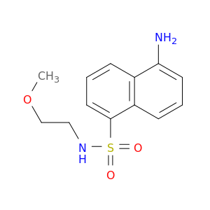 1-Naphthalenesulfonamide, 5-amino-N-(2-methoxyethyl)-