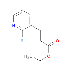 Ethyl (2E)-3-(2-fluoropyridin-3-yl)prop-2-enoate