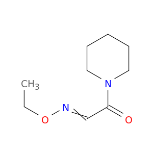 Piperidine, 1-[(ethoxyimino)acetyl]-