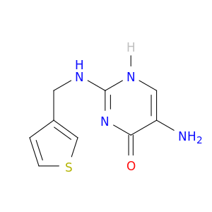 4(1H)-Pyrimidinone, 5-amino-2-[(3-thienylmethyl)amino]-