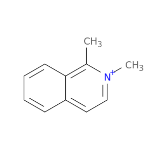 Isoquinolinium, 1,2-dimethyl-