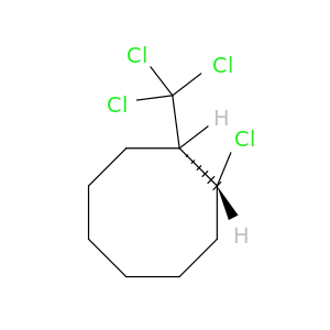 Cyclooctane, 1-chloro-2-(trichloromethyl)-, cis-