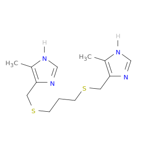 1H-Imidazole, 4,4'-[1,3-propanediylbis(thiomethylene)]bis[5-methyl-