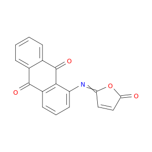 9,10-Anthracenedione, 1-[(5-oxo-2(5H)-furanylidene)amino]-