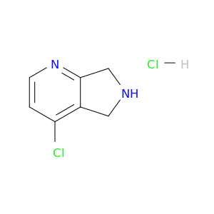 4-氯-6,7-二氢-5H-吡咯并[3,4-b]吡啶盐酸盐