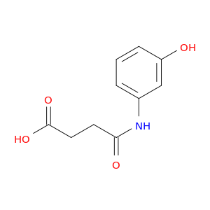 Butanoic acid, 4-[(3-hydroxyphenyl)amino]-4-oxo-