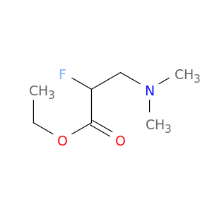 Propanoic acid, 3-(dimethylamino)-2-fluoro-, ethyl ester
