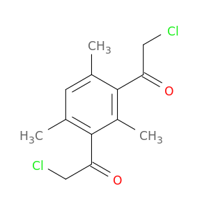 2-氯-1-[3-(2-氯乙酰基)-2,4,6-三甲基苯基]乙-1-酮