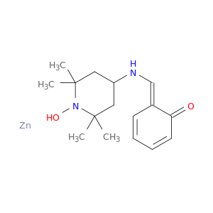 (6Z)-6-[[(1-hydroxy-2,2,6,6-tetramethyl-4-piperidyl)amino]methylidene]cyclohexa-2,4-dien-1-one; zinc
