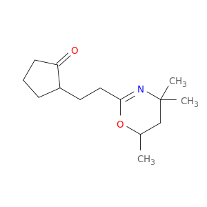 2-[2-(4,4,6-trimethyl-5,6-dihydro-4h-1,3-oxazin-2-yl)ethyl]cyclopentanone