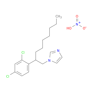 1H-Imidazole, 1-[2-(2,4-dichlorophenyl)nonyl]-, mononitrate