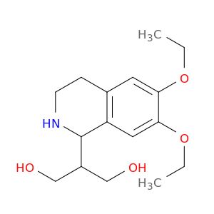 2-(6,7-Diethoxy-1,2,3,4-tetrahydroisoquinolin-1-yl)propane-1,3-diol