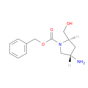 (2R,4S)-4-氨基-2-(羟基甲基)吡咯烷-1-羧酸苄酯