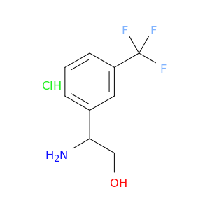 2-Amino-2-[3-(trifluoromethyl)phenyl]ethan-1-ol hydrochloride