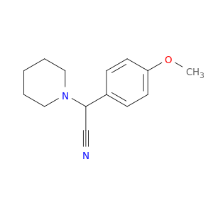 α-(4-甲氧基苯基)-1-哌啶亚乙二腈