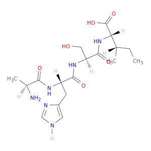 L-Isoleucine, L-alanyl-L-histidyl-L-seryl-
