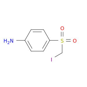 4-[(iodomethyl)sulfonyl]aniline