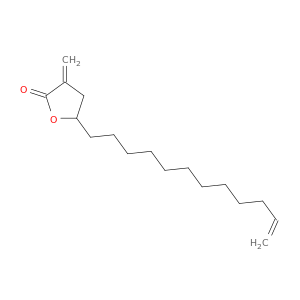 2(3H)-Furanone, 5-(11-dodecenyl)dihydro-3-methylene-