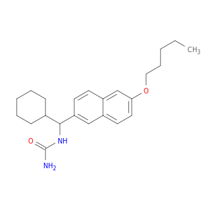 Urea, [cyclohexyl[6-(pentyloxy)-2-naphthalenyl]methyl]-
