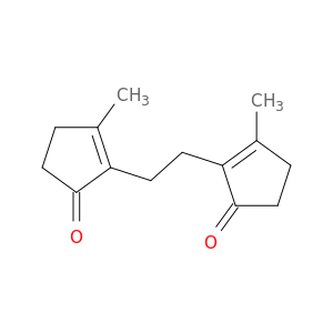 2-Cyclopenten-1-one, 2,2'-(1,2-ethanediyl)bis[3-methyl-