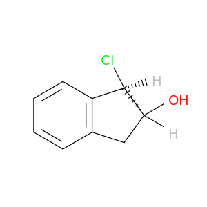 1H-Inden-2-ol, 1-chloro-2,3-dihydro-, cis-