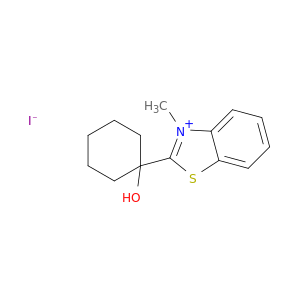Benzothiazolium, 2-(1-hydroxycyclohexyl)-3-methyl-, iodide