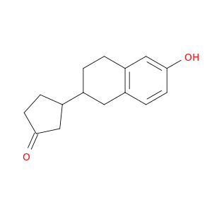 3-(1,2,3,4-tetrahydro-6-hydroxy-2-naphthyl)cyclopentanone