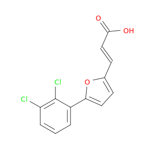 3-[5-(2,3-二氯苯基)-2-呋喃]丙-2-烯酸