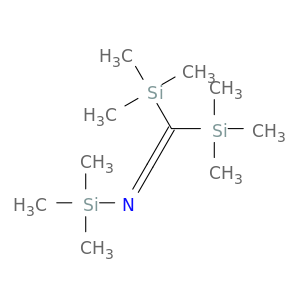 Silanamine, N-[bis(trimethylsilyl)ethenylidene]-1,1,1-trimethyl-