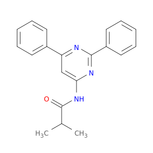 Propanamide, N-(2,6-diphenyl-4-pyrimidinyl)-2-methyl-
