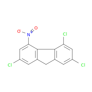2,4,7-trichloro-5-nitro-9h-fluorene