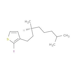 Thiophene, 3-[(3S)-3,7-dimethyloctyl]-2-iodo-
