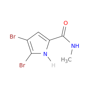 1H-Pyrrole-2-carboxamide, 4,5-dibromo-N-methyl-