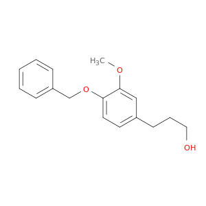 3-(4-(苄氧基)-3-甲氧苯基)丙-1-醇