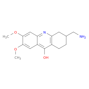 9-Acridinol, 3-(aminomethyl)-1,2,3,4-tetrahydro-6,7-dimethoxy-