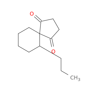 Spiro[4.5]decane-1,4-dione, 6-propyl-