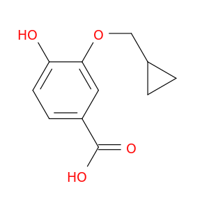 3-(环丙基甲氧基)-4-羟基苯甲酸
