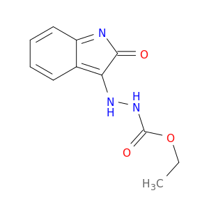 ETHYL N-[(2-OXOINDOL-3-YL)AMINO]CARBAMATE