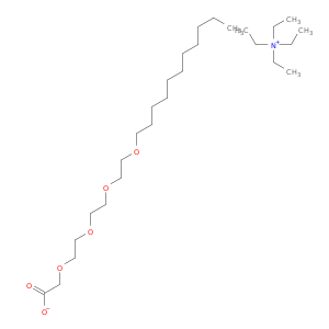 Ethanaminium, N,N,N-triethyl-, 3,6,9,12-tetraoxatricosanoate