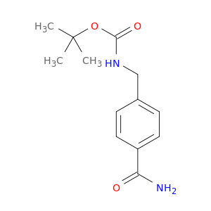4-氨基甲酰基苄基氨基甲酸叔丁酯